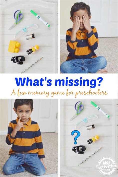 Whats Missing Fun No Prep Preschool Memory Game Kids Activities Blog