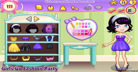 Girls Go Fashion Party Play The Game For Free On Pacogames