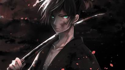 Warrior Yato Noragami Anime Boy Dark Desktop