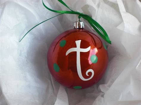 T Ornament For Me Diy Christmas Ornaments Letter Ornaments