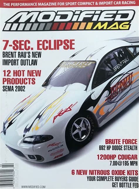 Modified Mag January 2003 Nissan Skyline Import Cars Car Magazine