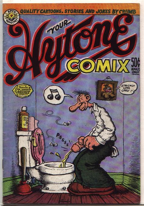 Your Hytone Comix By Crumb Robert Underground Comix Vg Nf Stapled Pictorial Wraps 1971