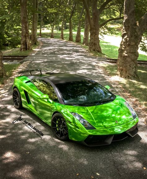 Green Chrome Lamborghini Gallardo Autoevolution