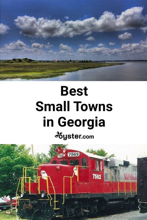 Best Small Towns In Georgia Small Towns Towns Georgia