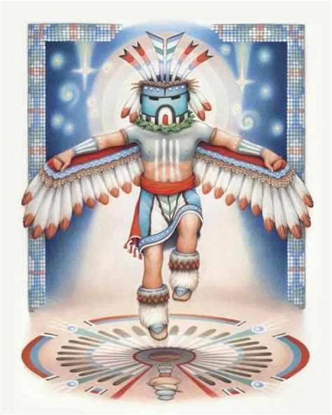 Hopi Prophecy Blue Star Kachina