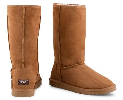 Ozwear Connection Classic Long Ugg Boots Chestnut Nz