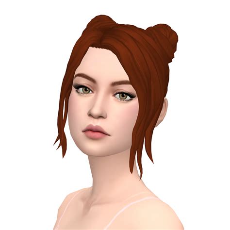 My Sims 4 Blog Clumsy Hair In 34 Recolors By Deelitefulsimmer