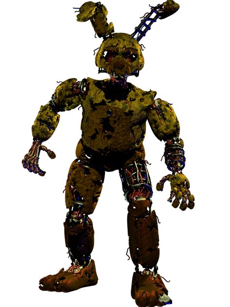 Springtrap Full Body Drawing Free Download On Clipartmag