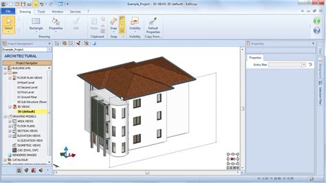 Edificius Tutorial The Elevation Views Acca Software Youtube