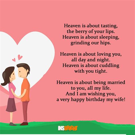 Happy birthday from the world's most fulfilled husband. Birthday Poem For Wife pertaining to Trending 2020 - Birthday Ideas Make it | Wife birthday ...