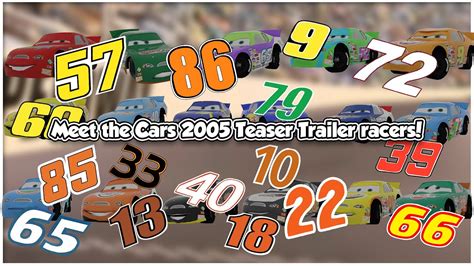 Meet The Cars 2005 Teaser Trailer Racers Custom Biographies And