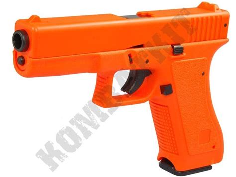 Ha117 Bb Gun Glock Replica Pistol Orange Two Tone Airsoft Hand Guns Kombatkit