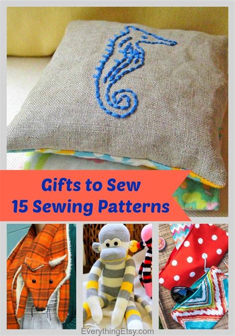 Handmade Gifts to Sew-15 Sewing Patterns - EverythingEtsy.com