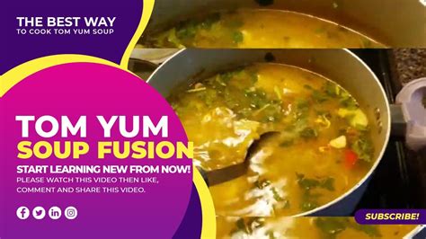 * percent daily values are based on a 2000 calorie diet. 🆕tom Yum And Chicken Soup Fusion Recipe Easy Tom Yum And ...