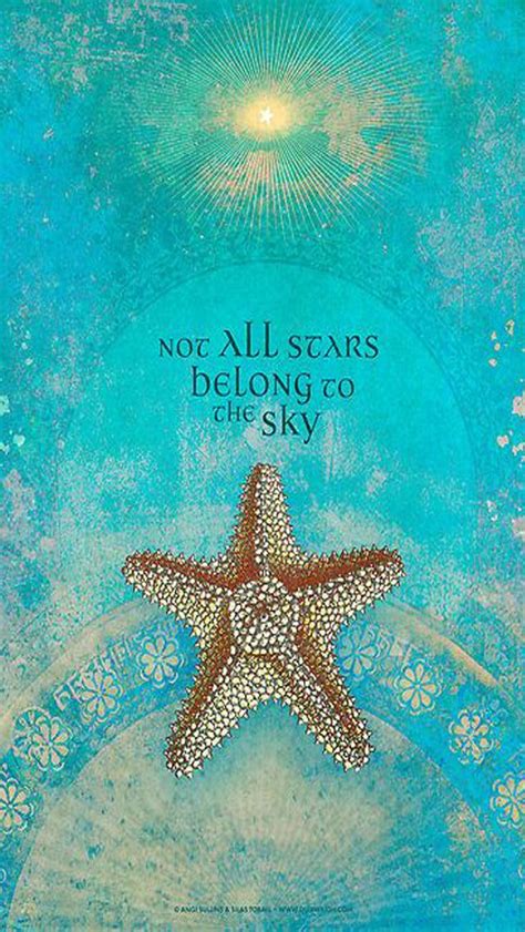 Those are starfish, and they have those beams for support. Aqua Starfish iPhone Wallpaper (With images) | Ocean ...