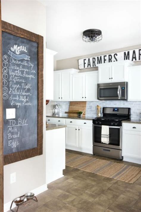 Modern Farmhouse Kitchen Makeover Reveal Modern Farmhouse Kitchens