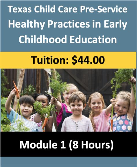 Problems in finding quality child care aren't limited to those working odd hours. Texas Child Care Pre-Service 24 Hours Training