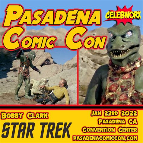 Bobby Clark Pasadena Comic Convention And Toy Show