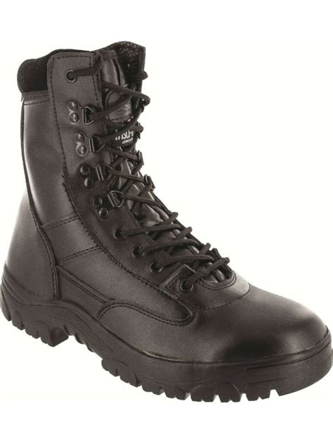 Highlander Delta Boot Adult And Youth Mens Black Leather Tough Work