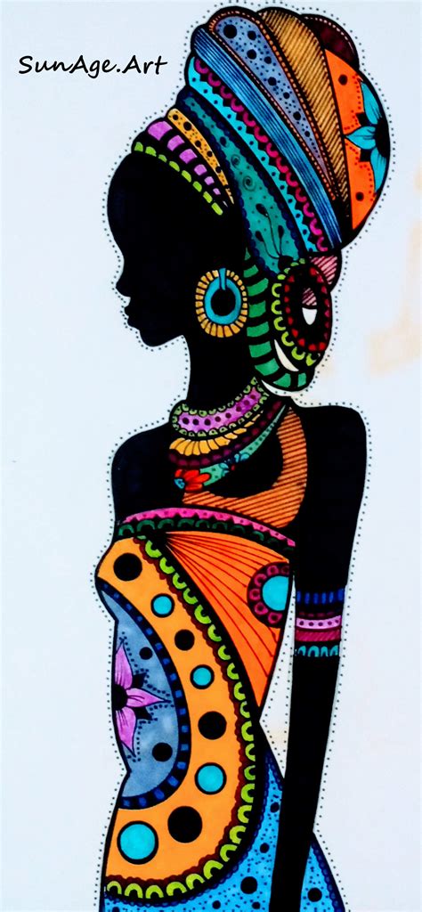 Top 149 Dibujos De Negras Africanas Para Cuadros