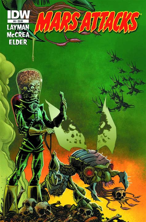 Mars Attacks Idw Full Details Released Bloody Disgusting