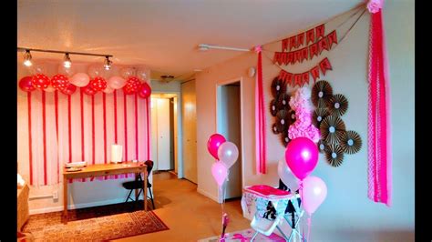 Simple Birthday Decoration Ideas At Home For Daughter Bruin Blog
