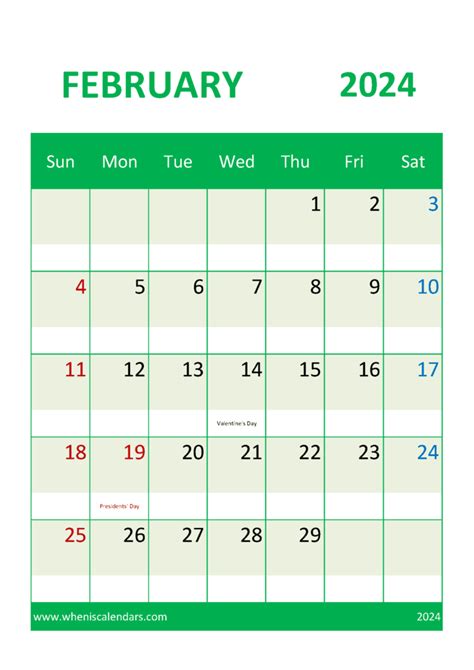 February 2024 Editable Calendar Monthly Calendar