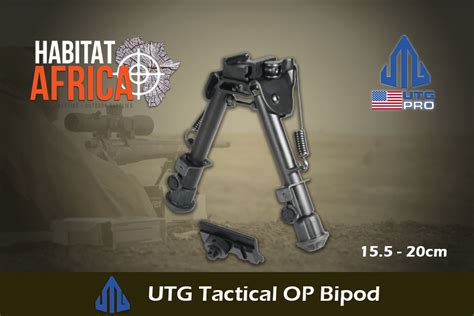 UTG Tactical OP Bipod Habitat Africa Bipods Shooting Sticks