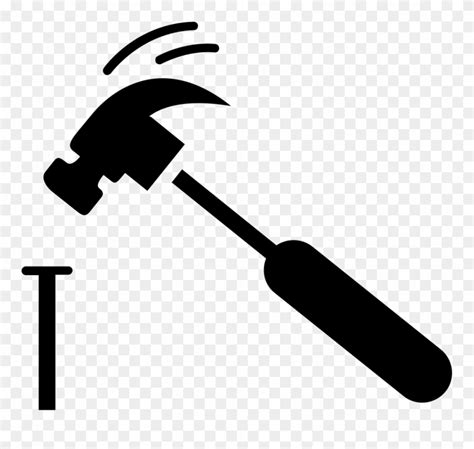 Hammer And Nail Png Clipart 813177 Pinclipart