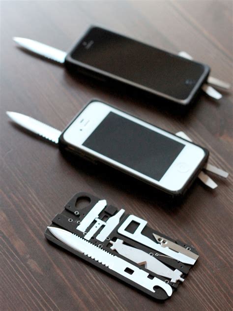 Taskone Turns The Iphone Into A Legitimate Pocket Knife Images