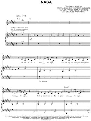 Translated from the sheet music for guitar. Piano Sheet Music Downloads | Musicnotes.com