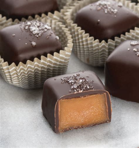 Dark Chocolate Covered Salted Caramels Signature Collection Totally
