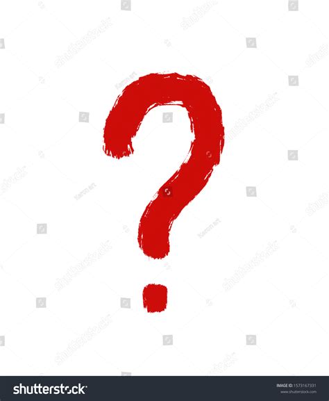 Question Mark Red Icon Ask Symbol Stock Illustration 1573167331