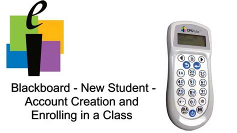 Blackboard New Student Account Creation And Enrolling In A Class