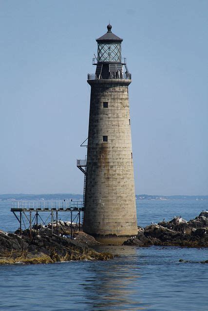 The Graves Light Beautiful Lighthouse Lighthouse Harbor Island