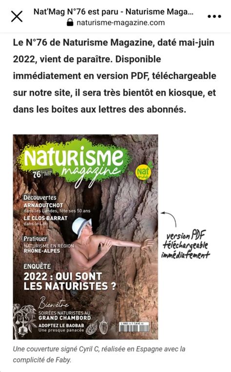 Naturisme Magazine Club Du Soleil Languedoc