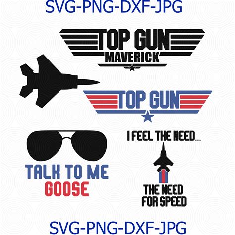 Free Top Gun Logo Svg