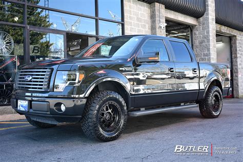 Leveled Ford F150 With 18in Black Rhino Kelso Wheels And Nitto Ridge