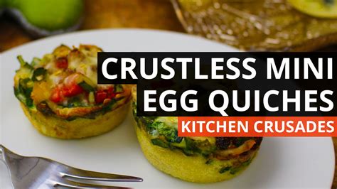 Crustless Mini Egg Quiches Youtube