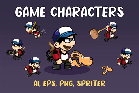 2d Game Character Png