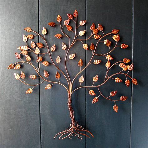 Using a combination of novacolor's wall2floor with verderame inlays.… Copper Wire Tree Of Life Wall Art By London Garden Trading | notonthehighstreet.com