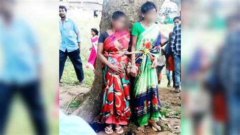 Two Women Tied To Tree Thrashed Tonsured On Allegation Of Stealing Vegetables