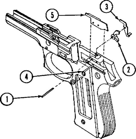 Ejectors Pin 9mm Beretta 92f 9mm Pistol Bev Fitchetts Guns