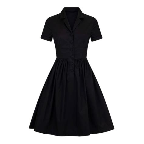 Black Dress S Dress Vintage Dress Funeral Dress Solid Dress Etsy