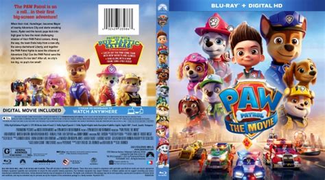 Covercity Dvd Covers And Labels Paw Patrol The Movie