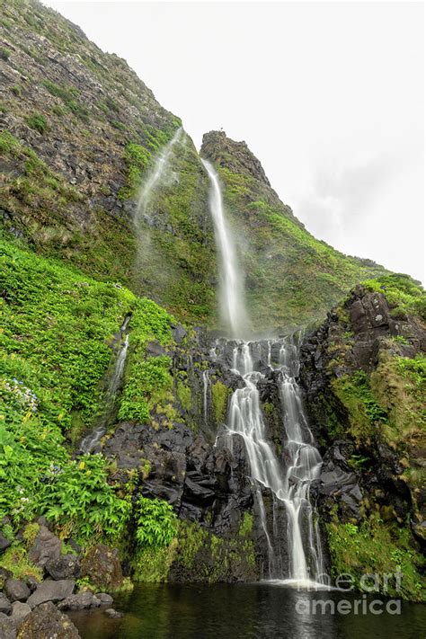 Azores Waterfall Photograph By Danaan Andrew