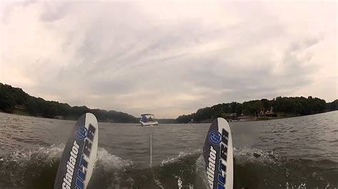 Gopro Hd Water Ski First Attempt Epic Fail Youtube