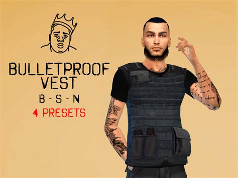 Sims 4 Male Vest