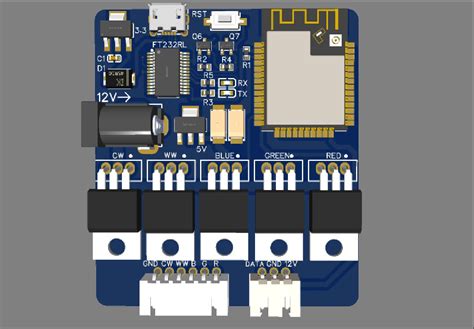 Wled Control With Esp32 Easyeda Open Source Hardware Lab Hot Sex Picture