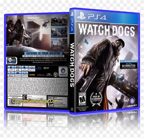 Sony Playstation 4 Ps4 Watch Dogs Cd Cover Hd Png Download